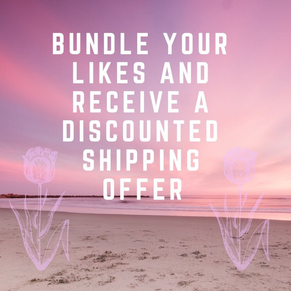 Discounted Shipping Offers on Likes!